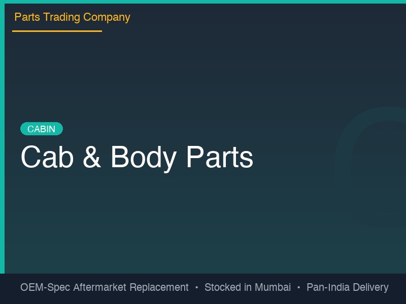 Cab & Body Parts Part – Part No 2000391 – Scania Spare Part