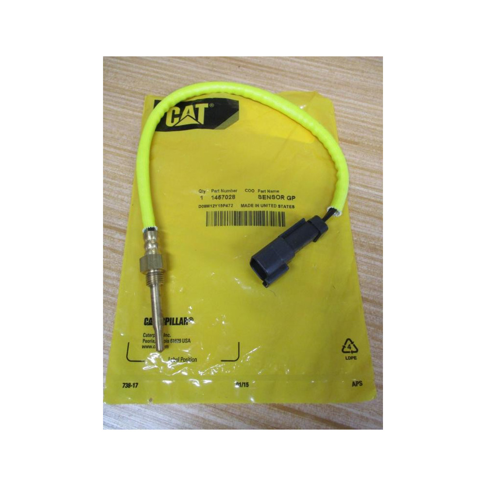 Sensor Gp- Temperature – Part No 1457028 – CAT Spare Part