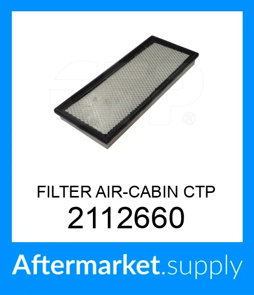 Filters Component – Part No 2112660 – CAT Spare Part