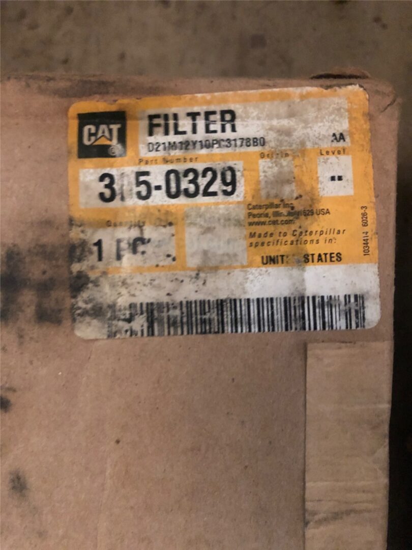 Filters Component – Part No 3050329 – CAT Spare Part