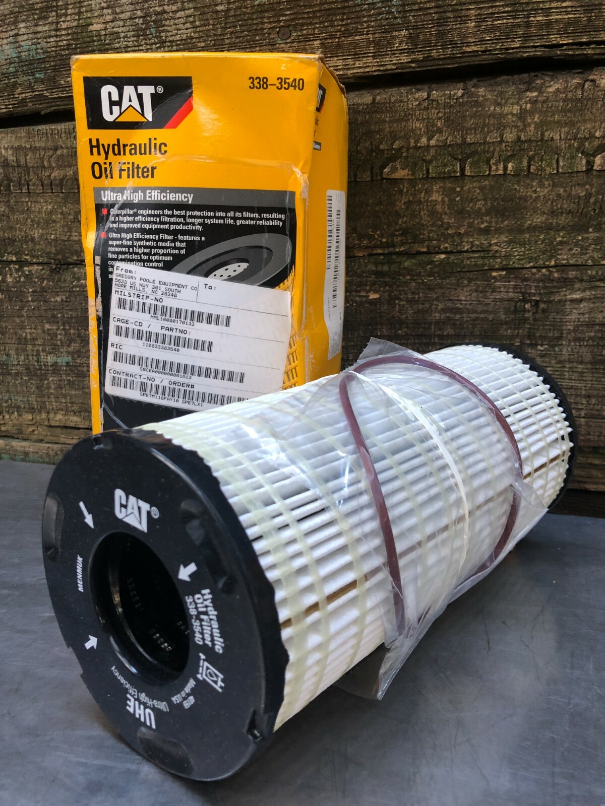 Excavators & Construction Equipment – Part No 3383540 – CAT Spare Part