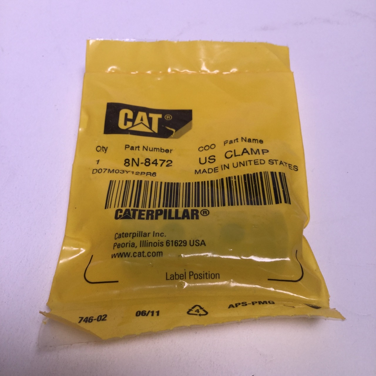 Filter – Part No 8N8472 – CAT Spare Part
